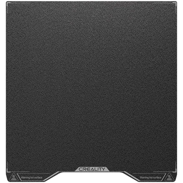 Двостороння гнучка PEI пластина CREALITY Double Sided Black Textured PEI Build Plate for Hi 280x265mm (4004090150)